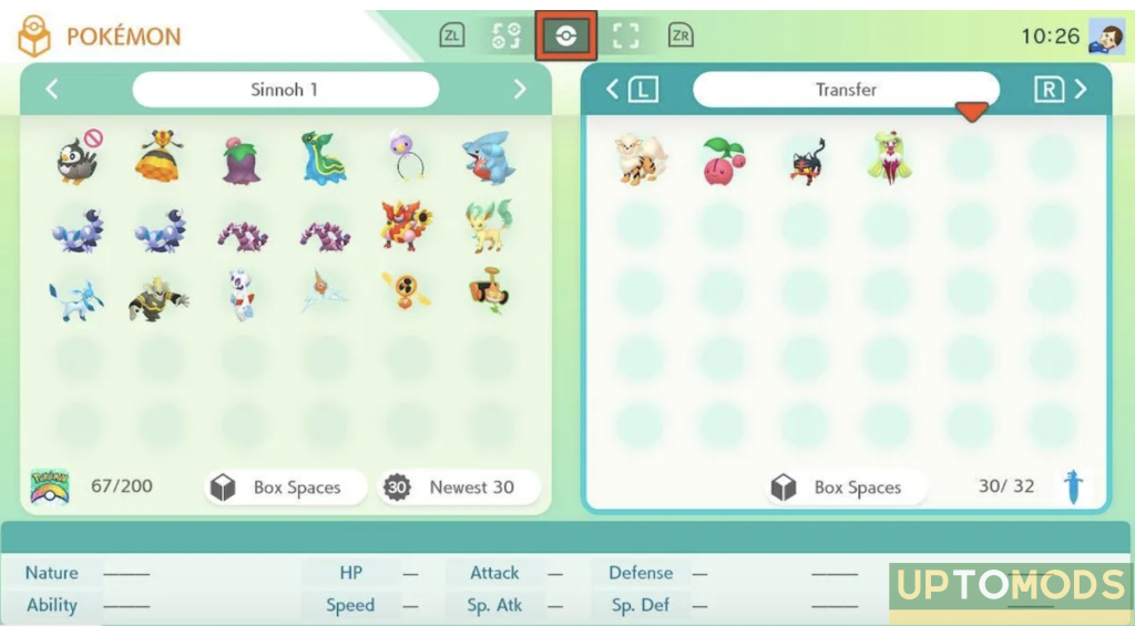 Switch the Pokemon to the boxes you want them in