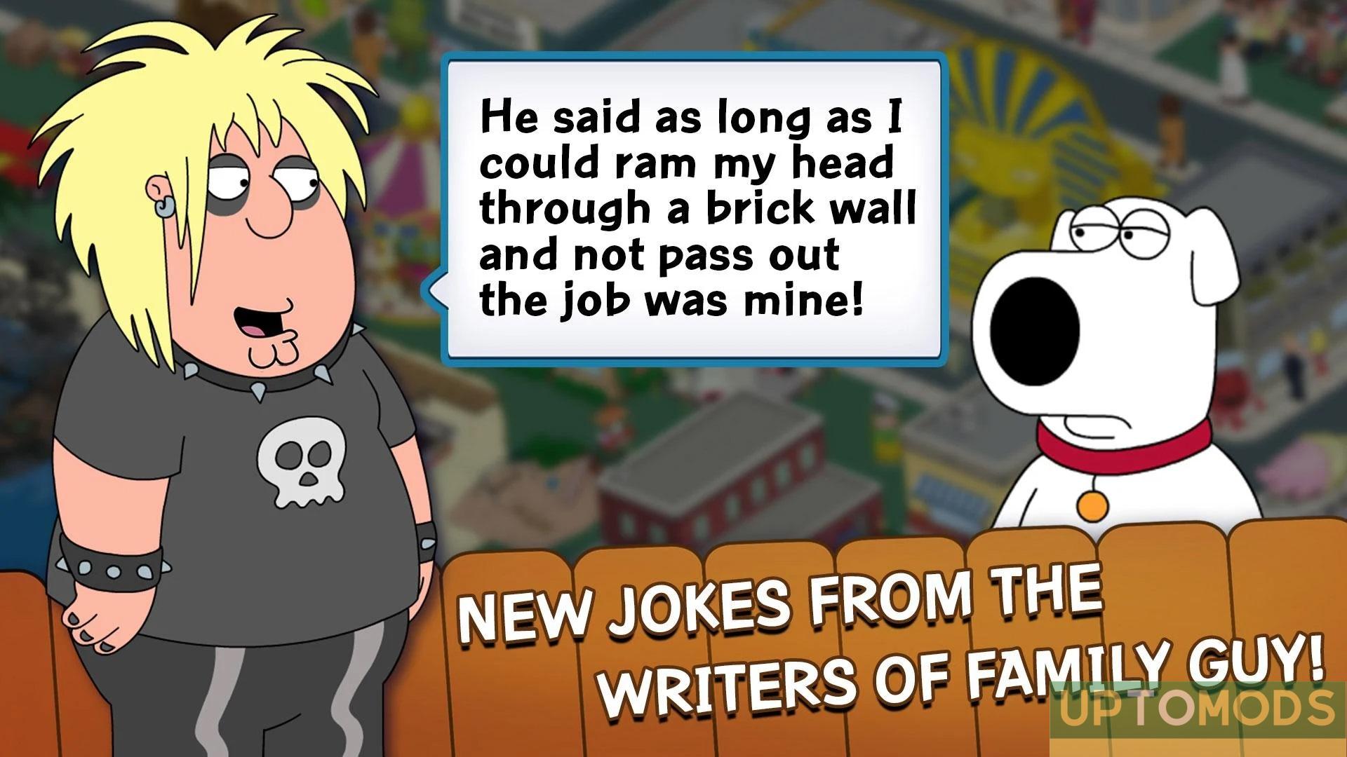 family guy the quest for stuff apk mod