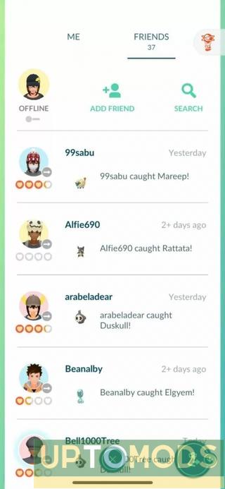 pokemon go friend codes near me