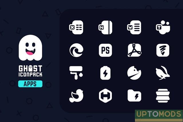 Ghost IconPack Mod free Android