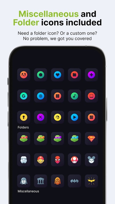 Nova Dark Icon Pack Mod Apk free Android