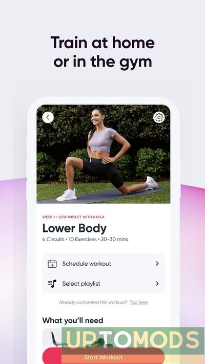 Sweat Fitness App For Women free Mod Apk
