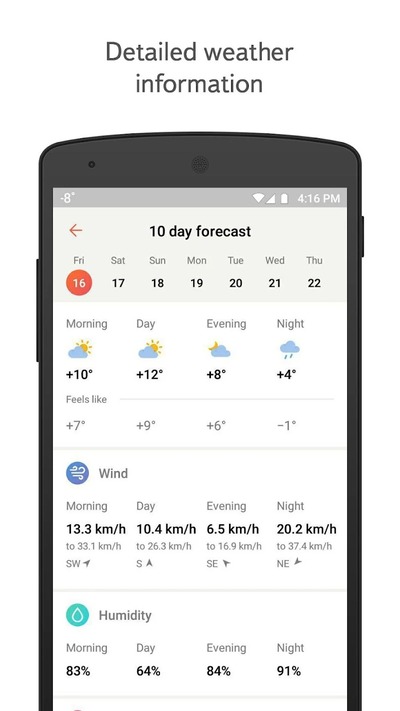 Yandex.Weather Apk Free