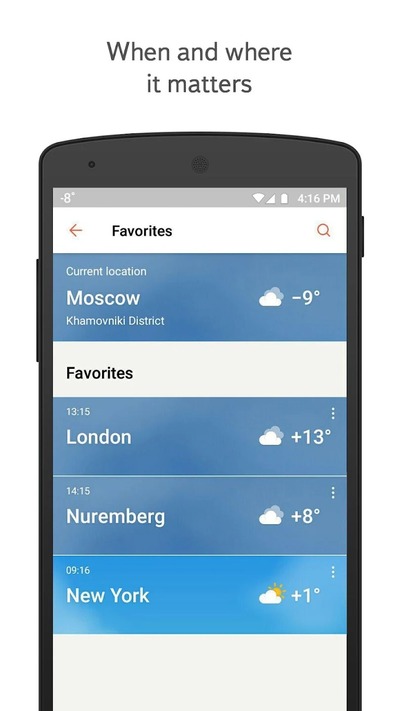 Yandex.Weather Mod Free