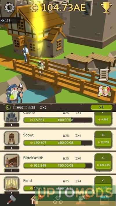 medieval idle tycoon idle clicker tycoon game mod apk