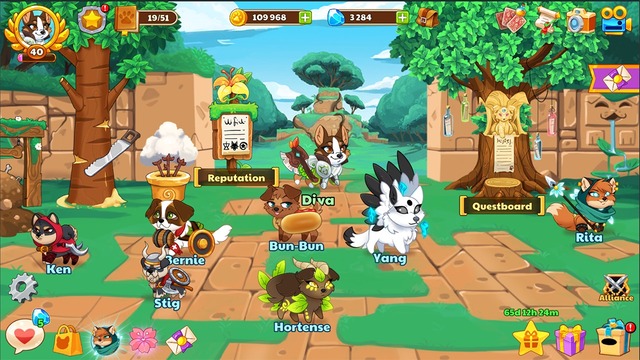 dungeon dogs mod apk unlimited money