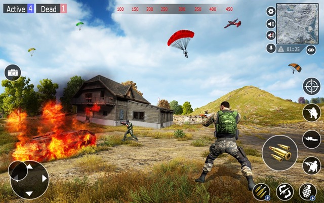 fps war shooting game mod apk android