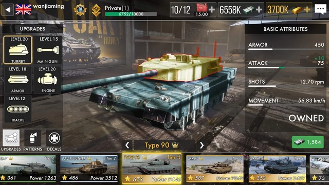 tank warfare mod apk latest version