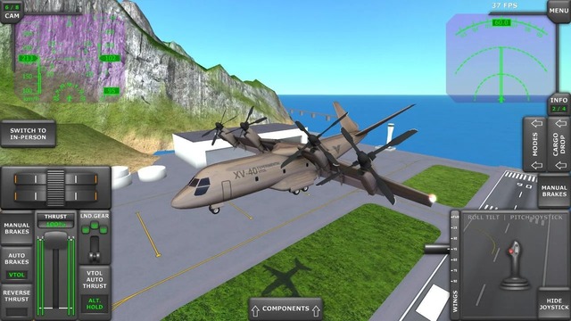 turboprop flight simulator 3d mod 1