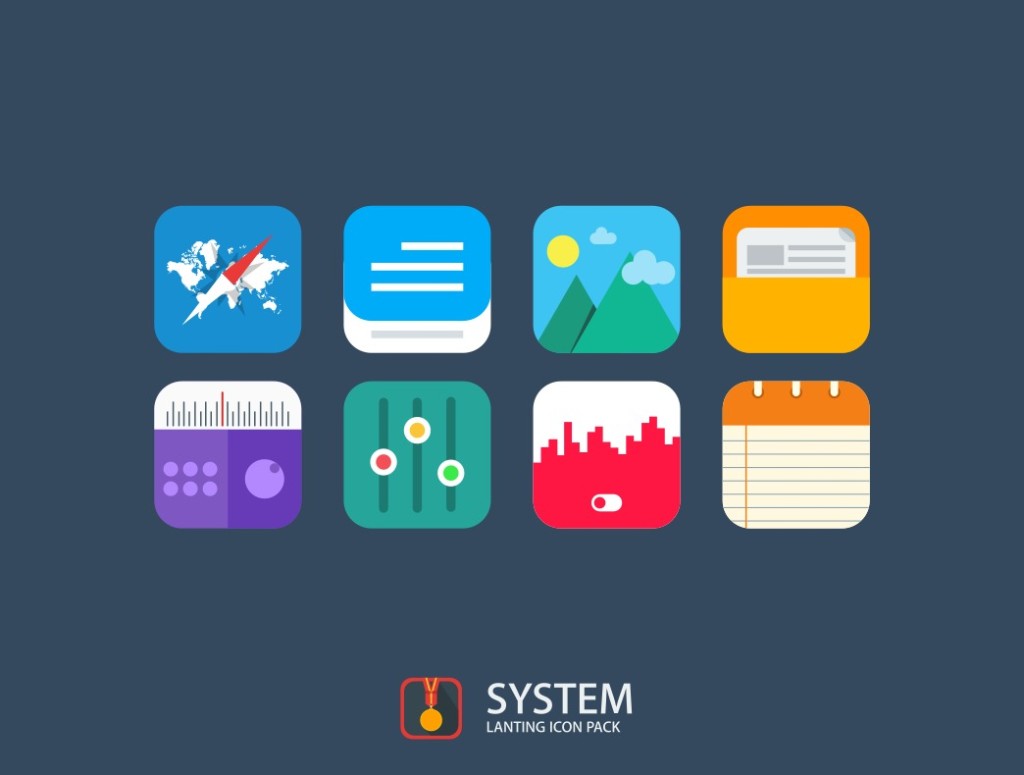 Lanting Icon Pack Colorful free Apk