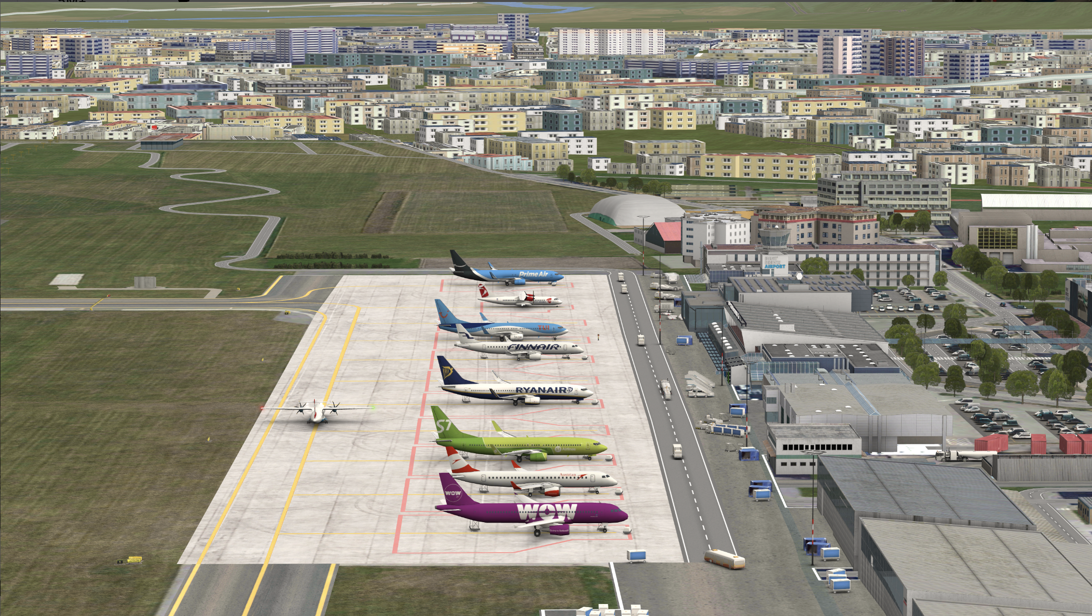 world of airports mod apk + obb