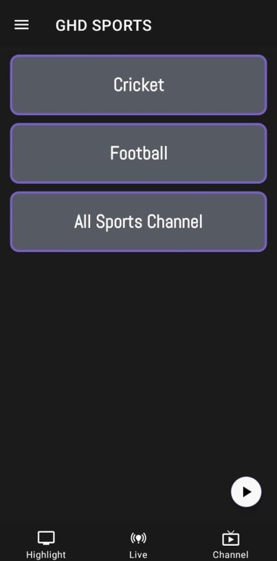 GHD Sports APK for android