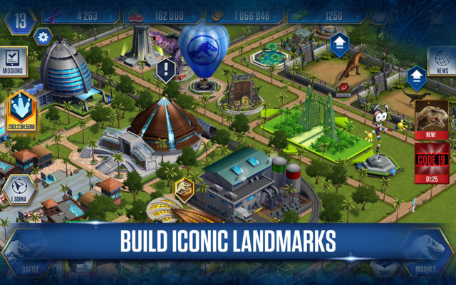 jurassic world the game mod apk unlimited everything