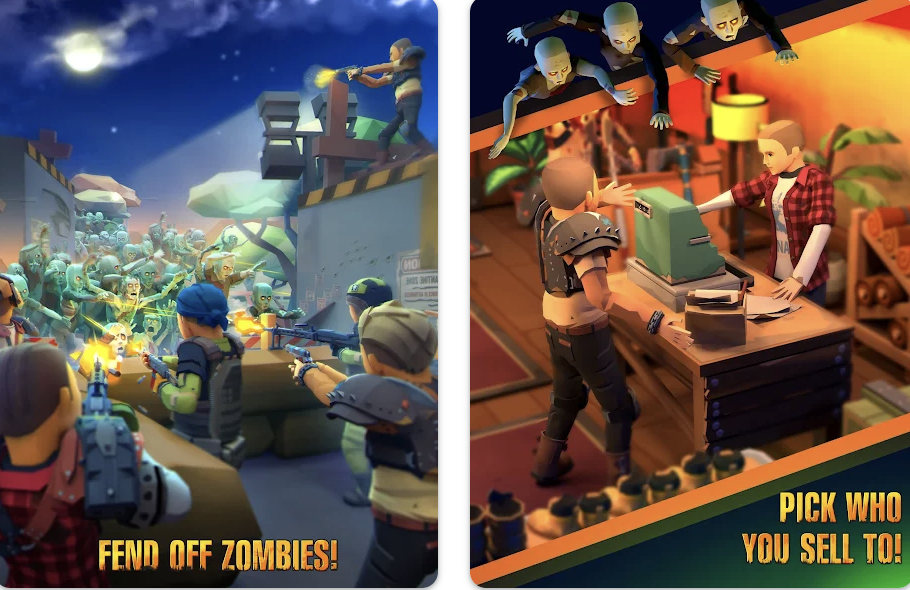zombie shop mod apk unlimited money