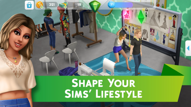 download the sims mobile mod apk