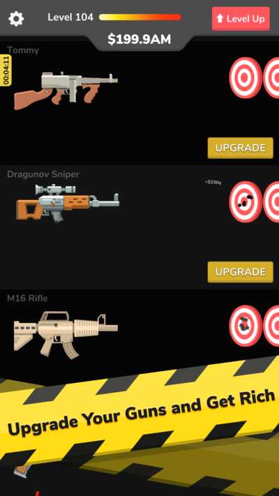 gun idle mod apk latest version